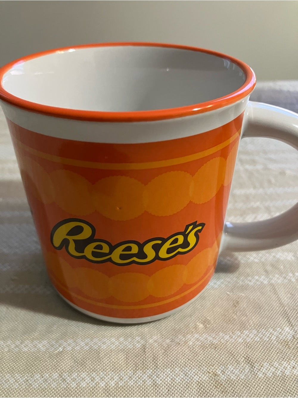Reese's Orange Logo Ceramic Mug